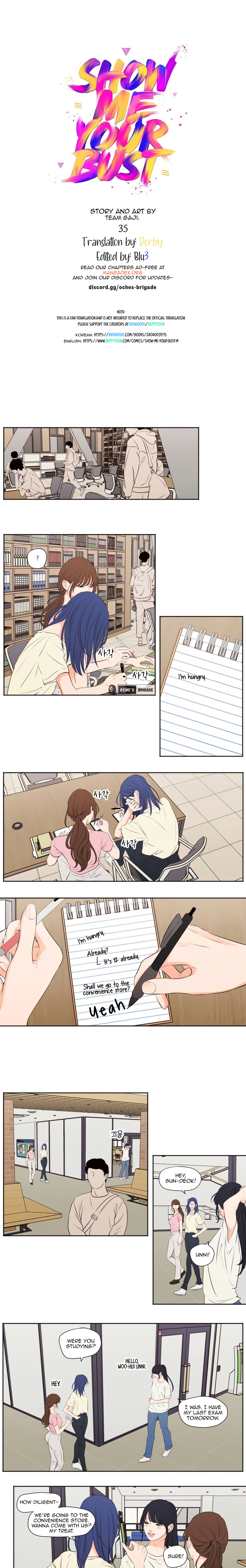 Show Me Your Bust Chapter 35 image 0