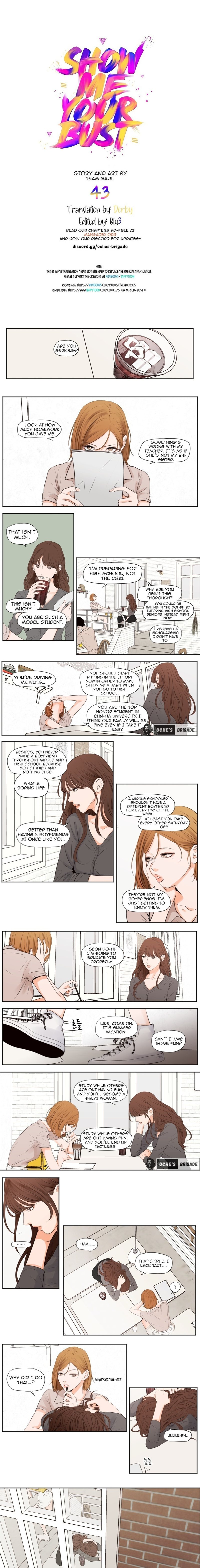 Show Me Your Bust Chapter 43 image 0