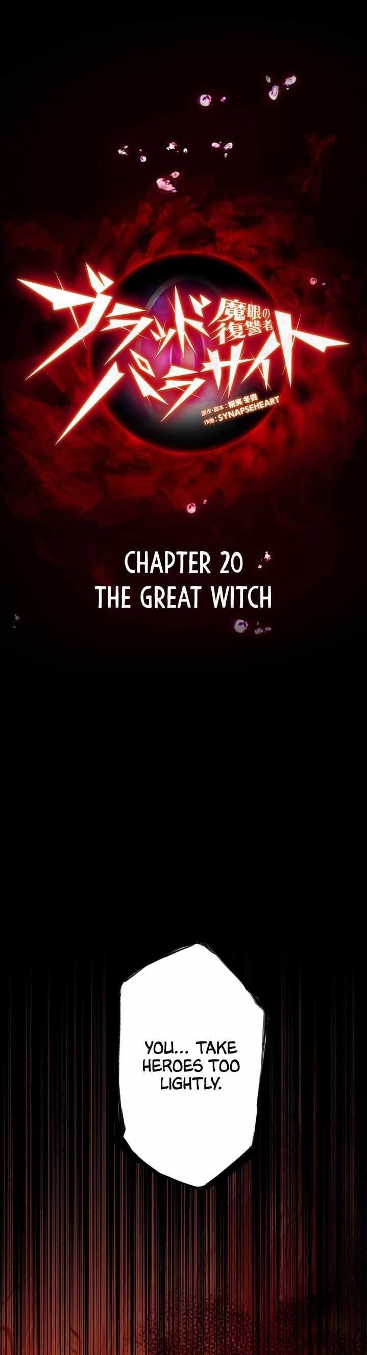 Avenger of Mystical Eyes – Blood Parasite Chapter 20 image 0