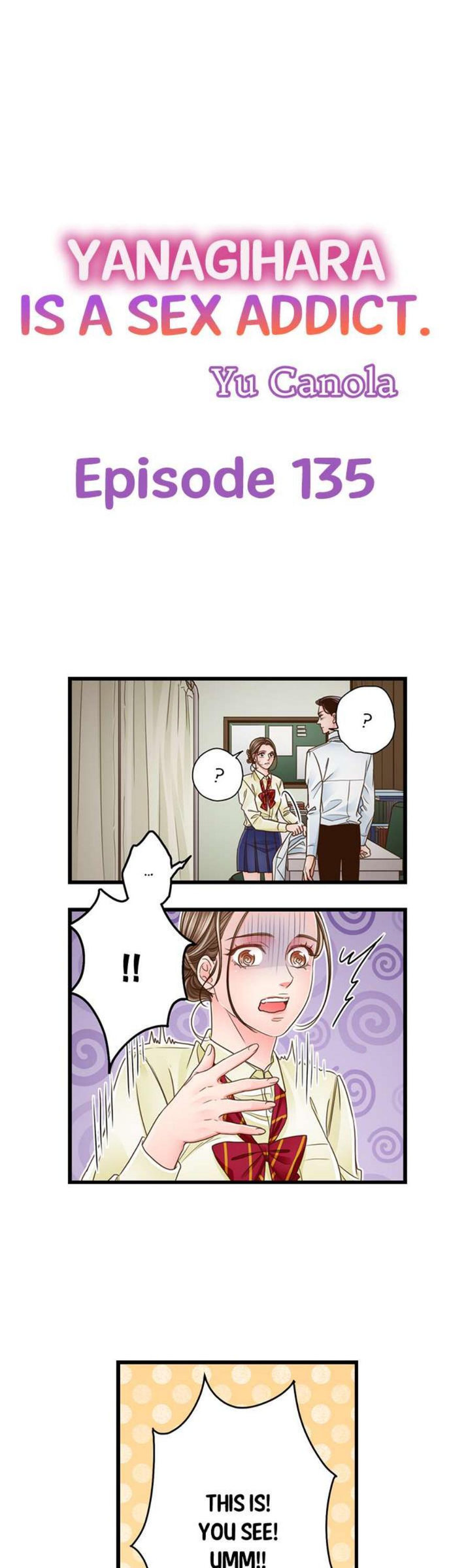 Yanagihara Is a Sex Addict Chapter 135 image 0