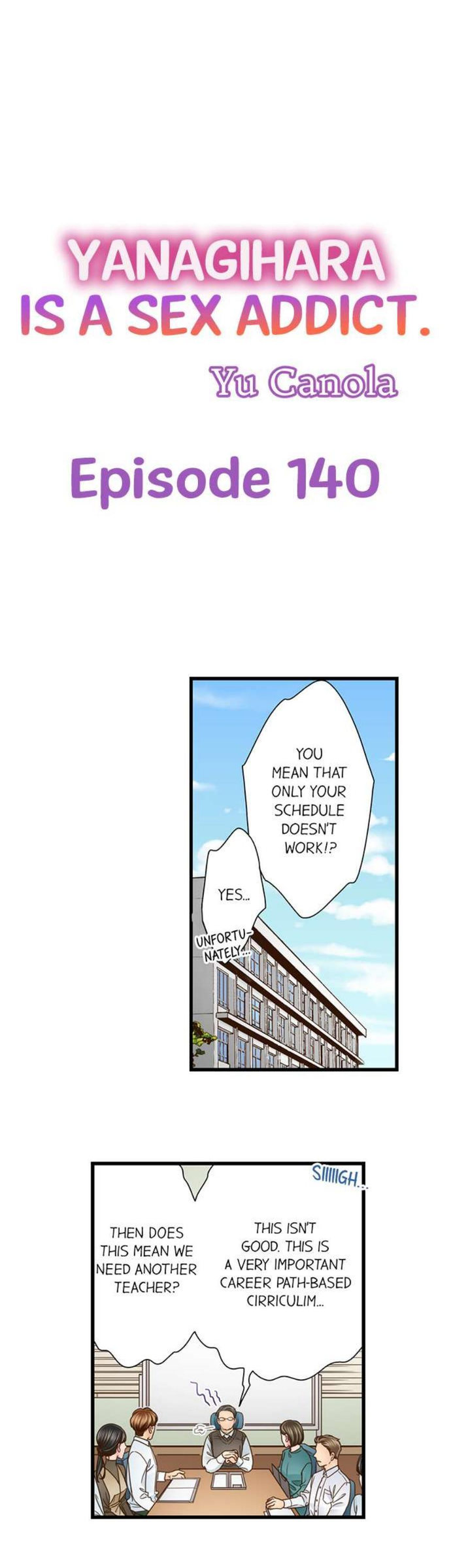 Yanagihara Is a Sex Addict Chapter 140 image 0