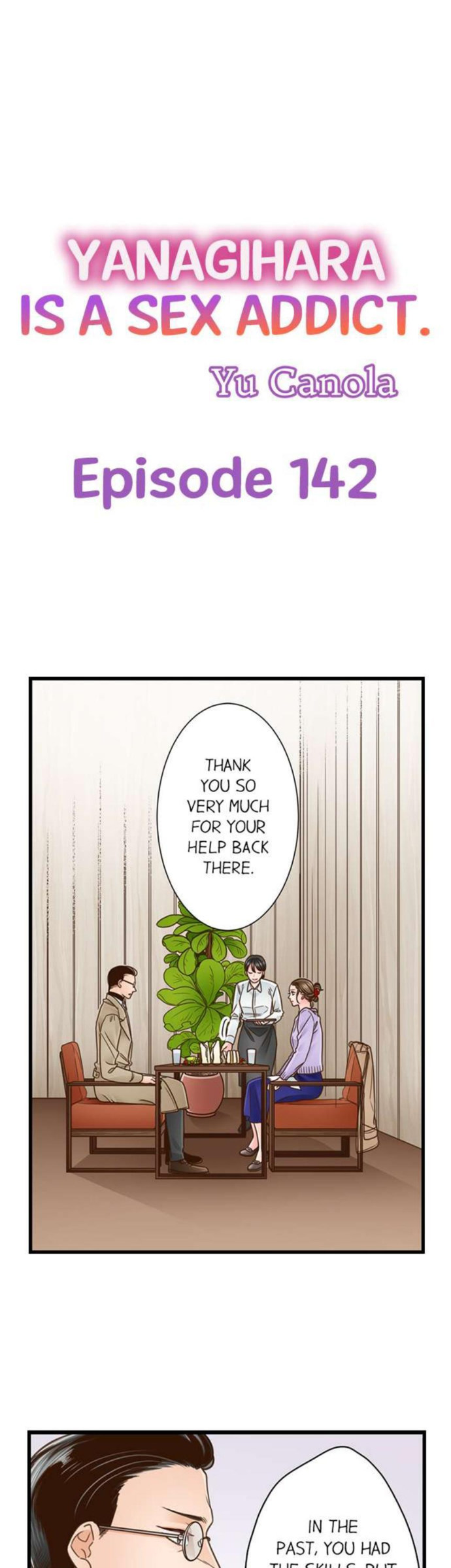 Yanagihara Is a Sex Addict Chapter 142 image 0