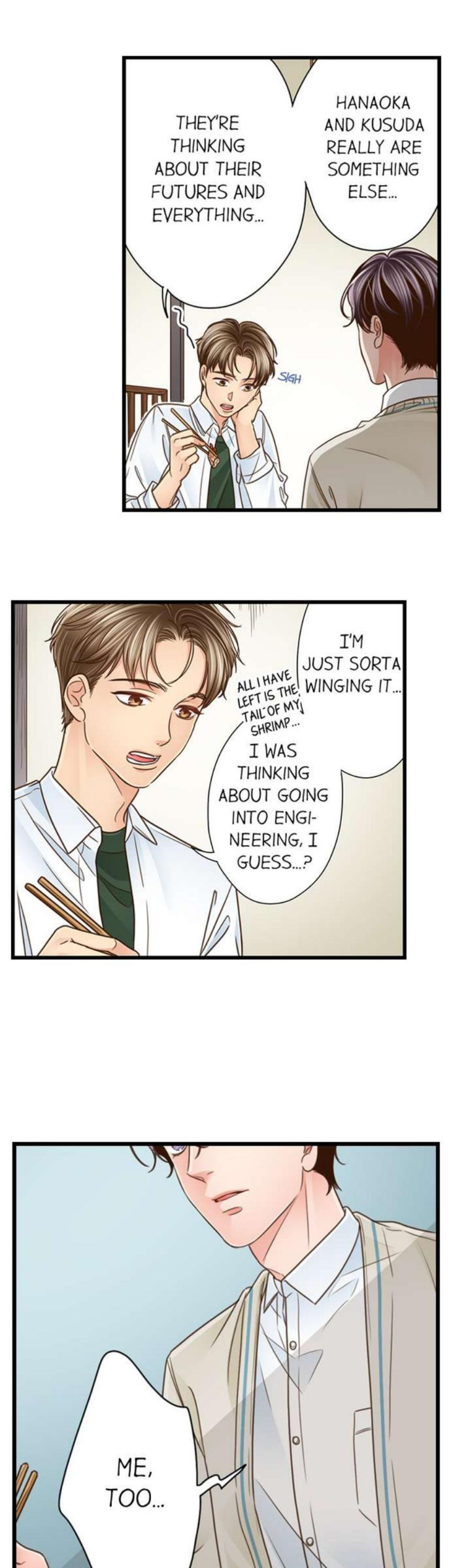 Yanagihara Is a Sex Addict Chapter 143 image 8