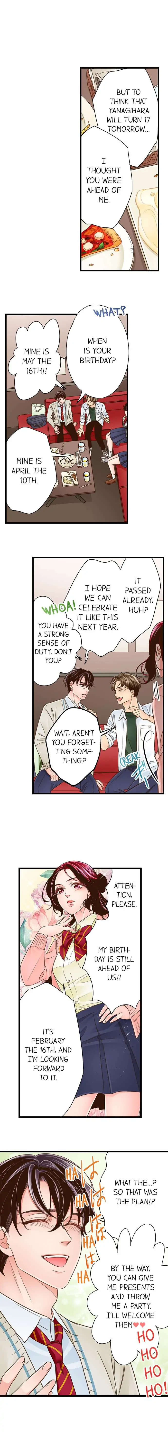 Yanagihara Is a Sex Addict Chapter 154 image 8