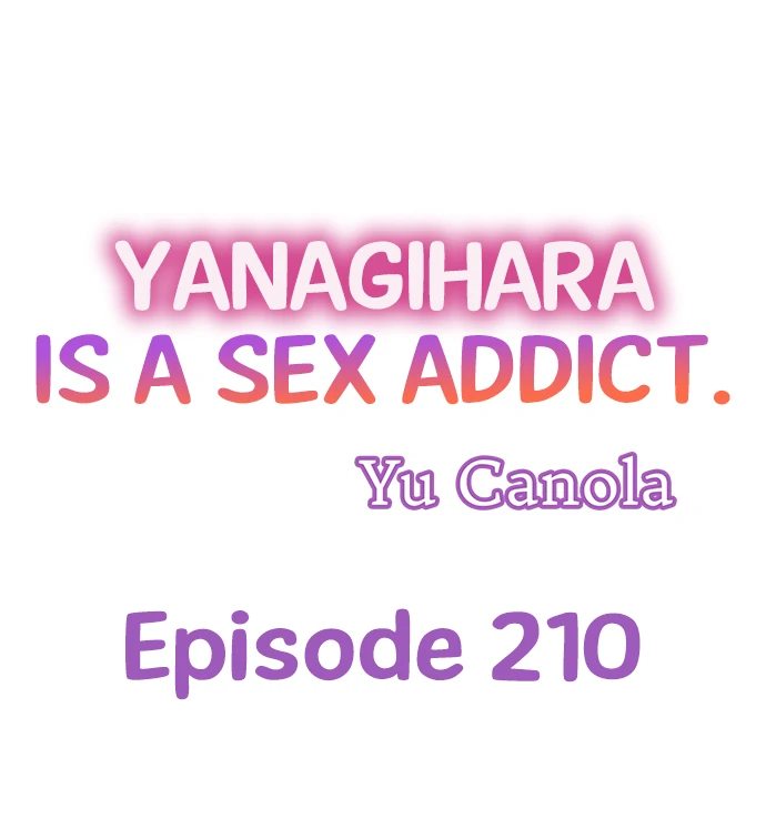 Yanagihara Is a Sex Addict Chapter 210 image 0