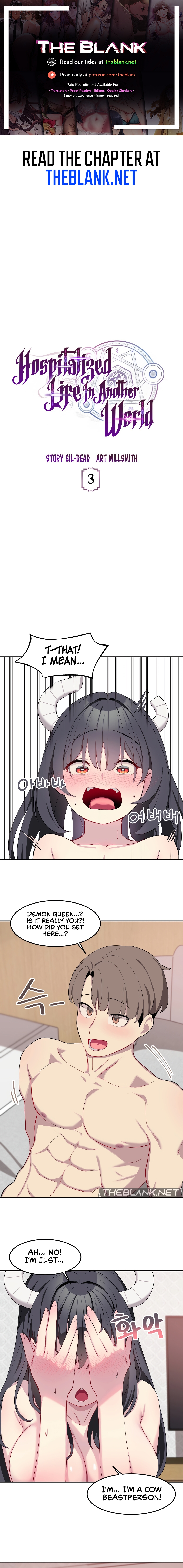 Hospitalized Life in Another World Chapter 3 image 0