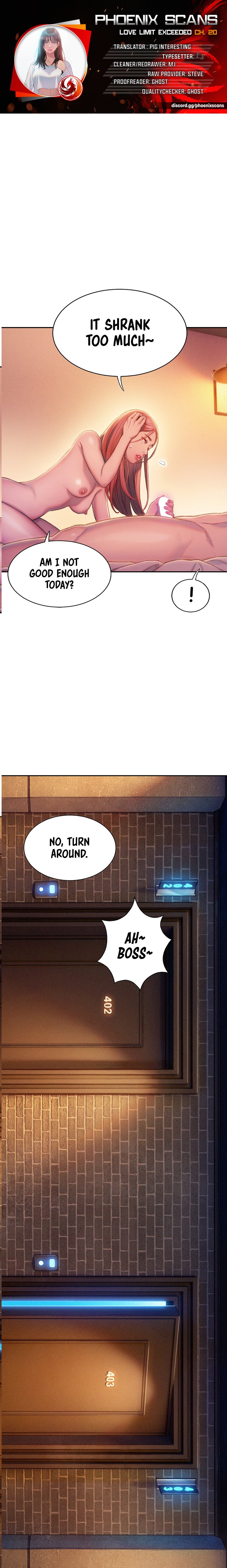 Love Limit Exceeded Chapter 20 image 0