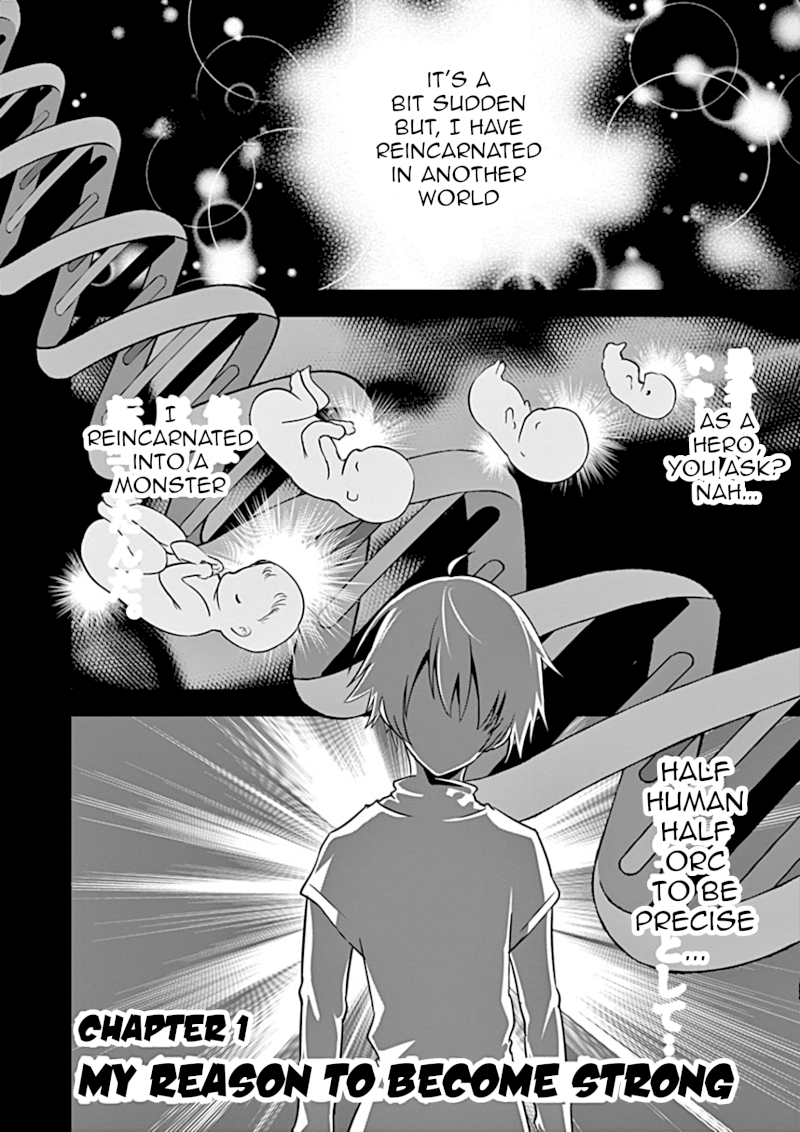 Shijou Saikyou Orc-san no Tanoshii Tanetsuke Harem Zukuri Chapter 1 image 1