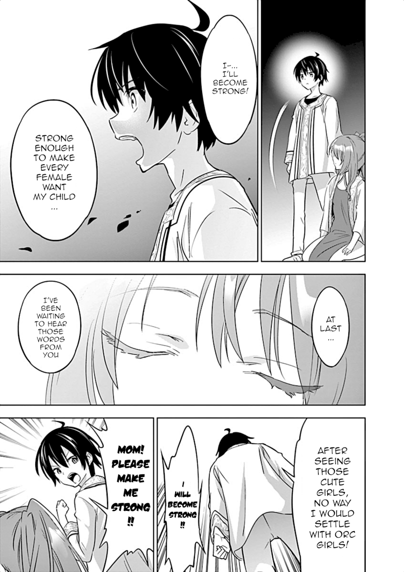 Shijou Saikyou Orc-san no Tanoshii Tanetsuke Harem Zukuri Chapter 1 image 32