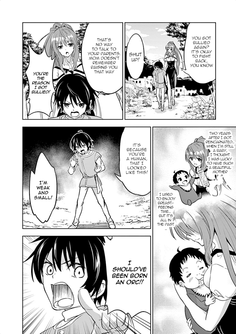 Shijou Saikyou Orc-san no Tanoshii Tanetsuke Harem Zukuri Chapter 1 image 5