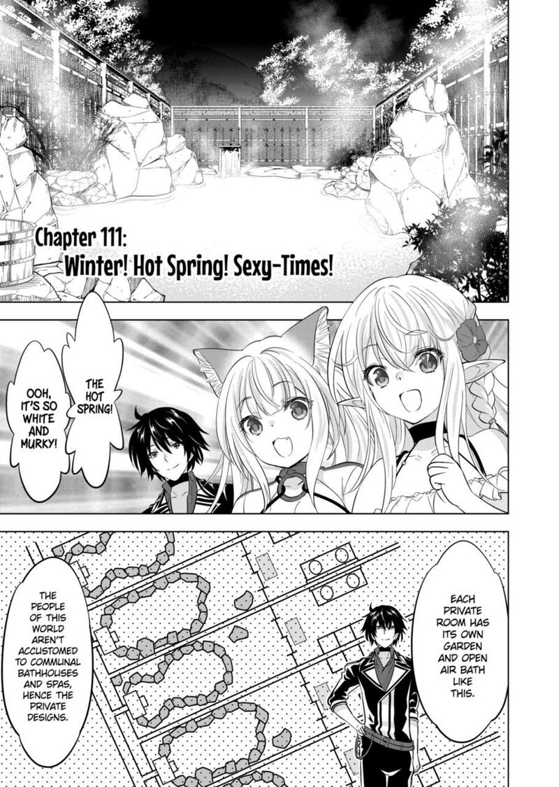 Shijou Saikyou Orc-san no Tanoshii Tanetsuke Harem Zukuri Chapter 111 image 0