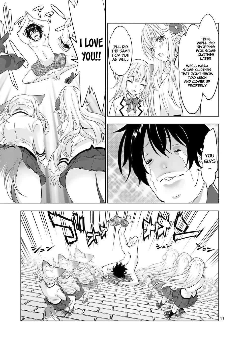 Shijou Saikyou Orc-san no Tanoshii Tanetsuke Harem Zukuri Chapter 113.1 image 10