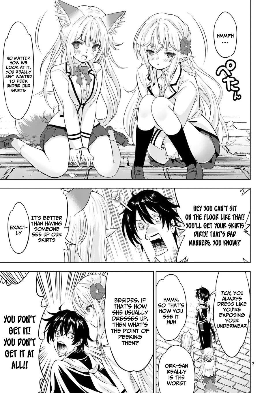 Shijou Saikyou Orc-san no Tanoshii Tanetsuke Harem Zukuri Chapter 113.1 image 6
