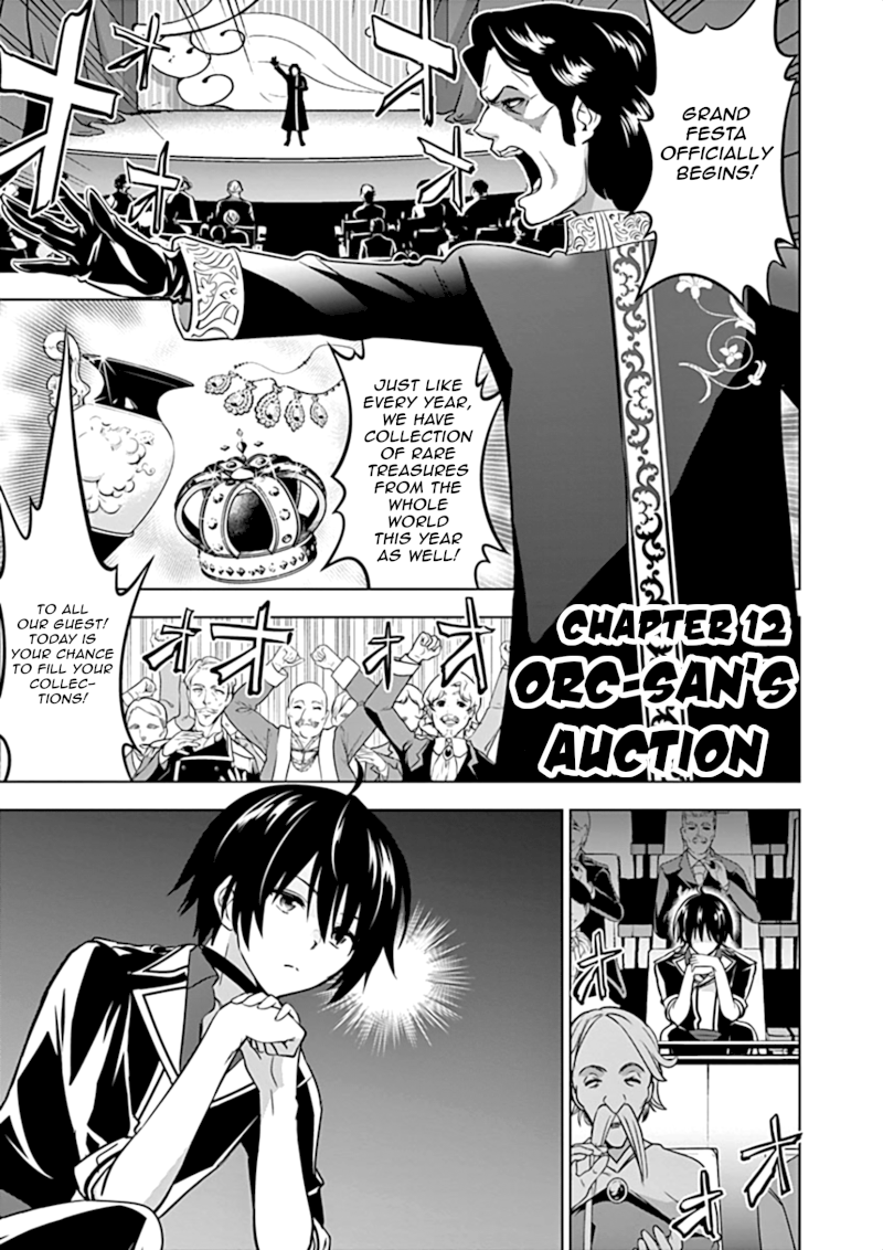 Shijou Saikyou Orc-san no Tanoshii Tanetsuke Harem Zukuri Chapter 12 image 1