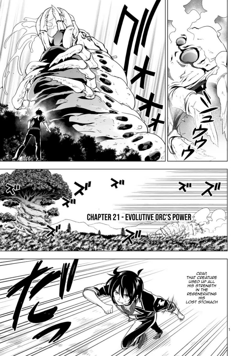 Shijou Saikyou Orc-san no Tanoshii Tanetsuke Harem Zukuri Chapter 21 image 1