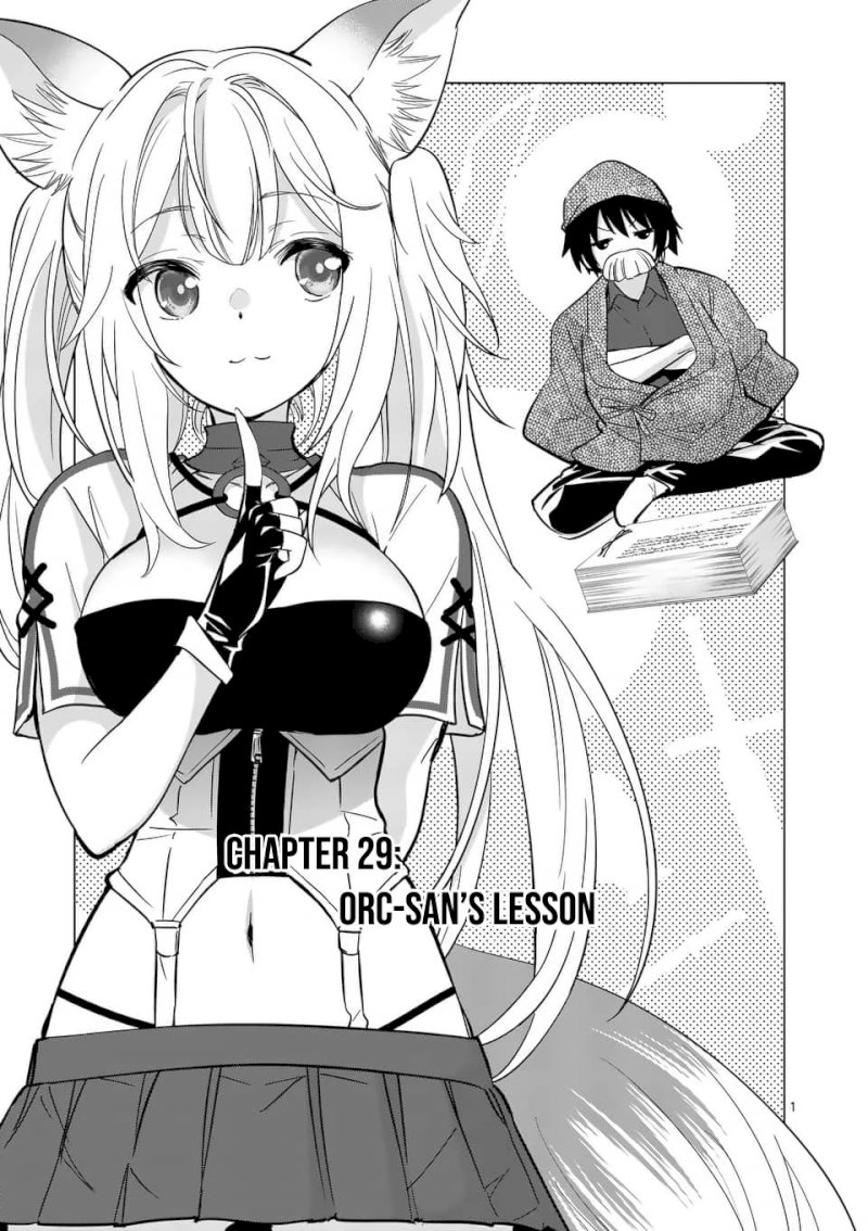 Shijou Saikyou Orc-san no Tanoshii Tanetsuke Harem Zukuri Chapter 29.1 image 1
