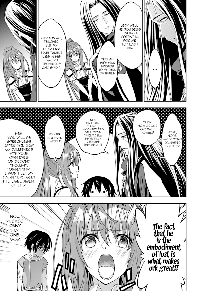 Shijou Saikyou Orc-san no Tanoshii Tanetsuke Harem Zukuri Chapter 3 image 17