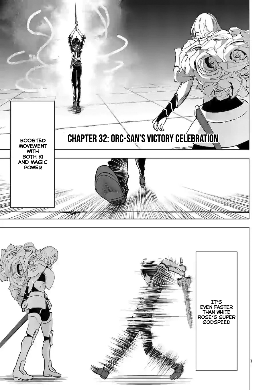 Shijou Saikyou Orc-san no Tanoshii Tanetsuke Harem Zukuri Chapter 32 image 1