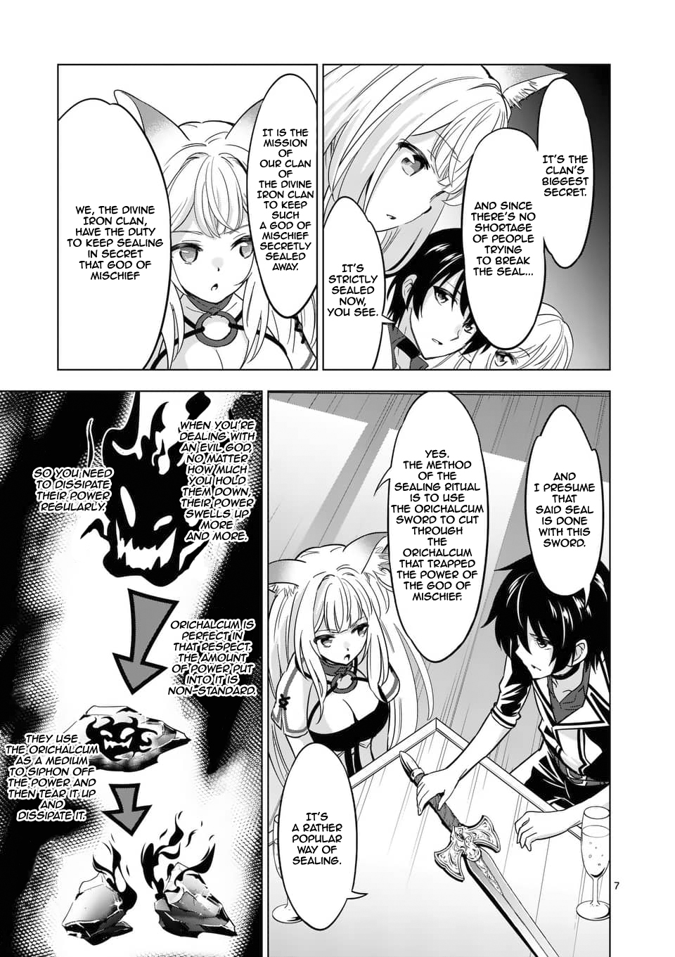 Shijou Saikyou Orc-san no Tanoshii Tanetsuke Harem Zukuri Chapter 33 image 7