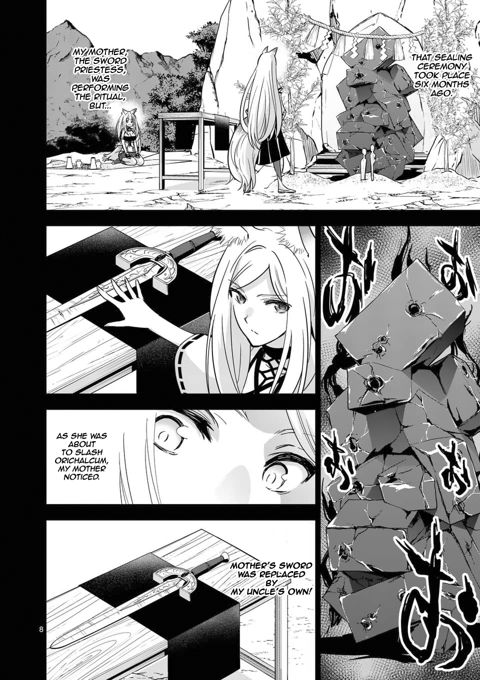Shijou Saikyou Orc-san no Tanoshii Tanetsuke Harem Zukuri Chapter 33 image 8