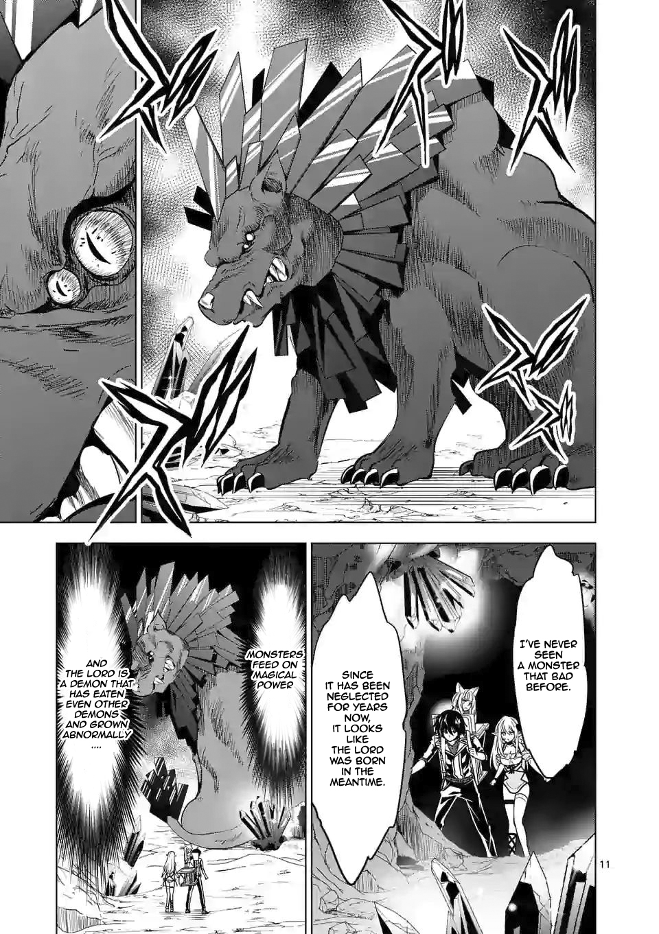 Shijou Saikyou Orc-san no Tanoshii Tanetsuke Harem Zukuri Chapter 34 image 11