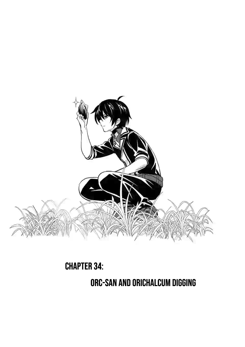 Shijou Saikyou Orc-san no Tanoshii Tanetsuke Harem Zukuri Chapter 34 image 1