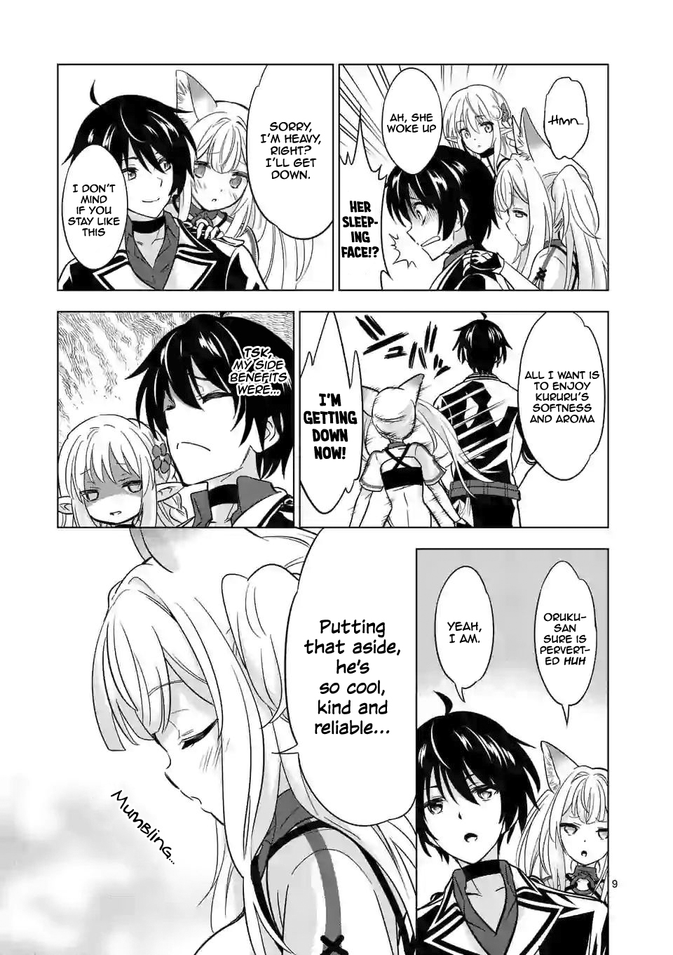 Shijou Saikyou Orc-san no Tanoshii Tanetsuke Harem Zukuri Chapter 35 image 9