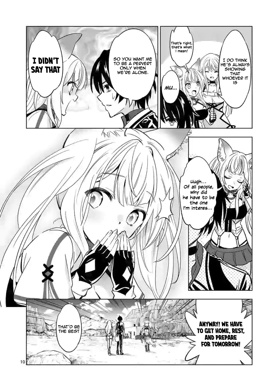 Shijou Saikyou Orc-san no Tanoshii Tanetsuke Harem Zukuri Chapter 35 image 10