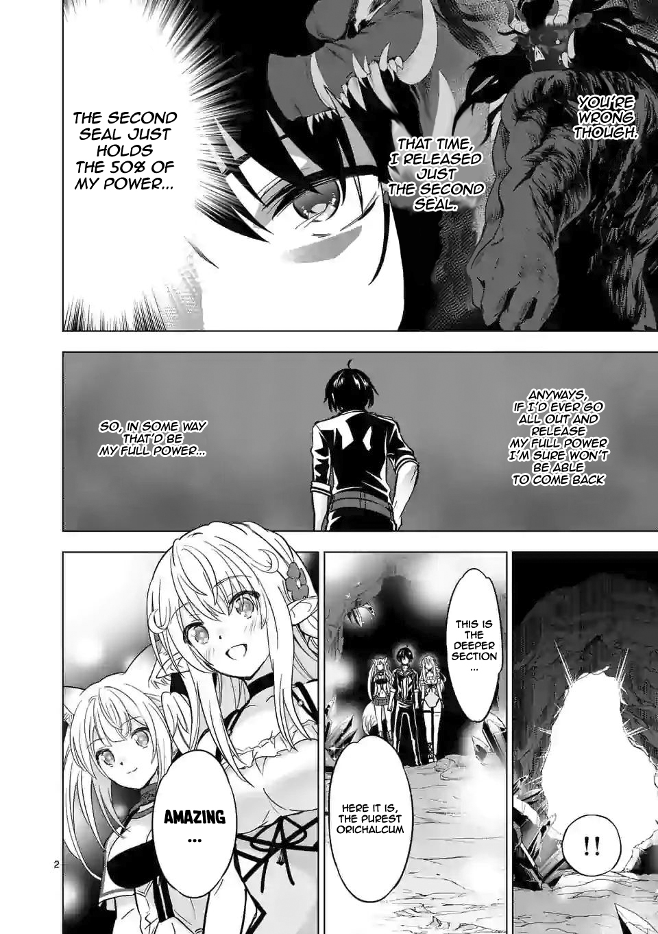 Shijou Saikyou Orc-san no Tanoshii Tanetsuke Harem Zukuri Chapter 35 image 2