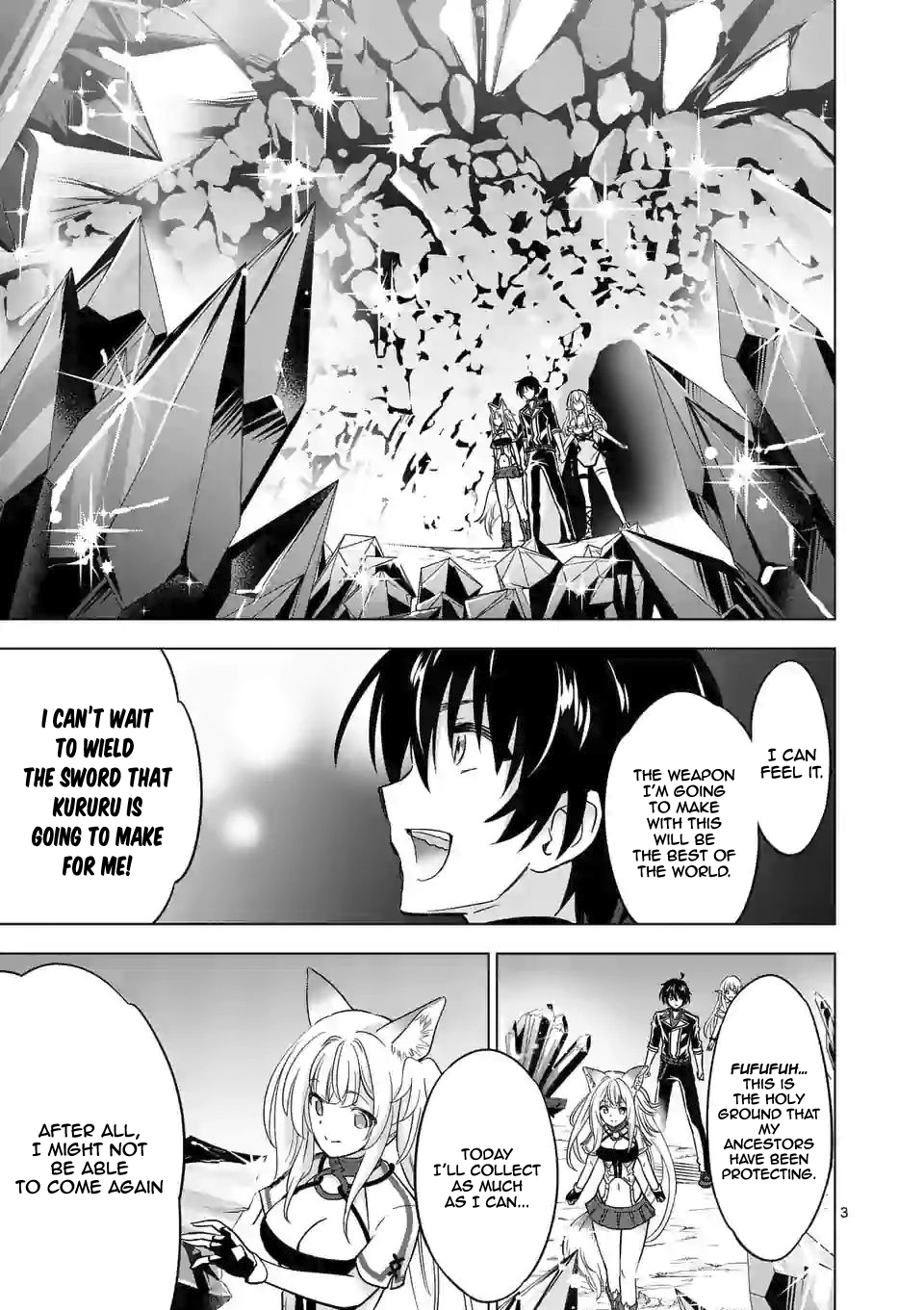 Shijou Saikyou Orc-san no Tanoshii Tanetsuke Harem Zukuri Chapter 35 image 3