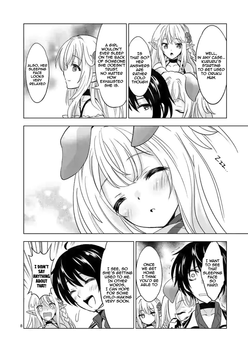 Shijou Saikyou Orc-san no Tanoshii Tanetsuke Harem Zukuri Chapter 35 image 8