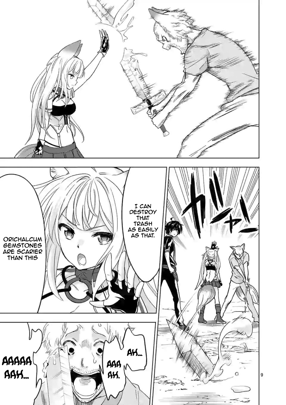 Shijou Saikyou Orc-san no Tanoshii Tanetsuke Harem Zukuri Chapter 36.1 image 9