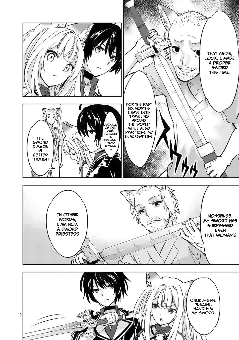 Shijou Saikyou Orc-san no Tanoshii Tanetsuke Harem Zukuri Chapter 36.1 image 2
