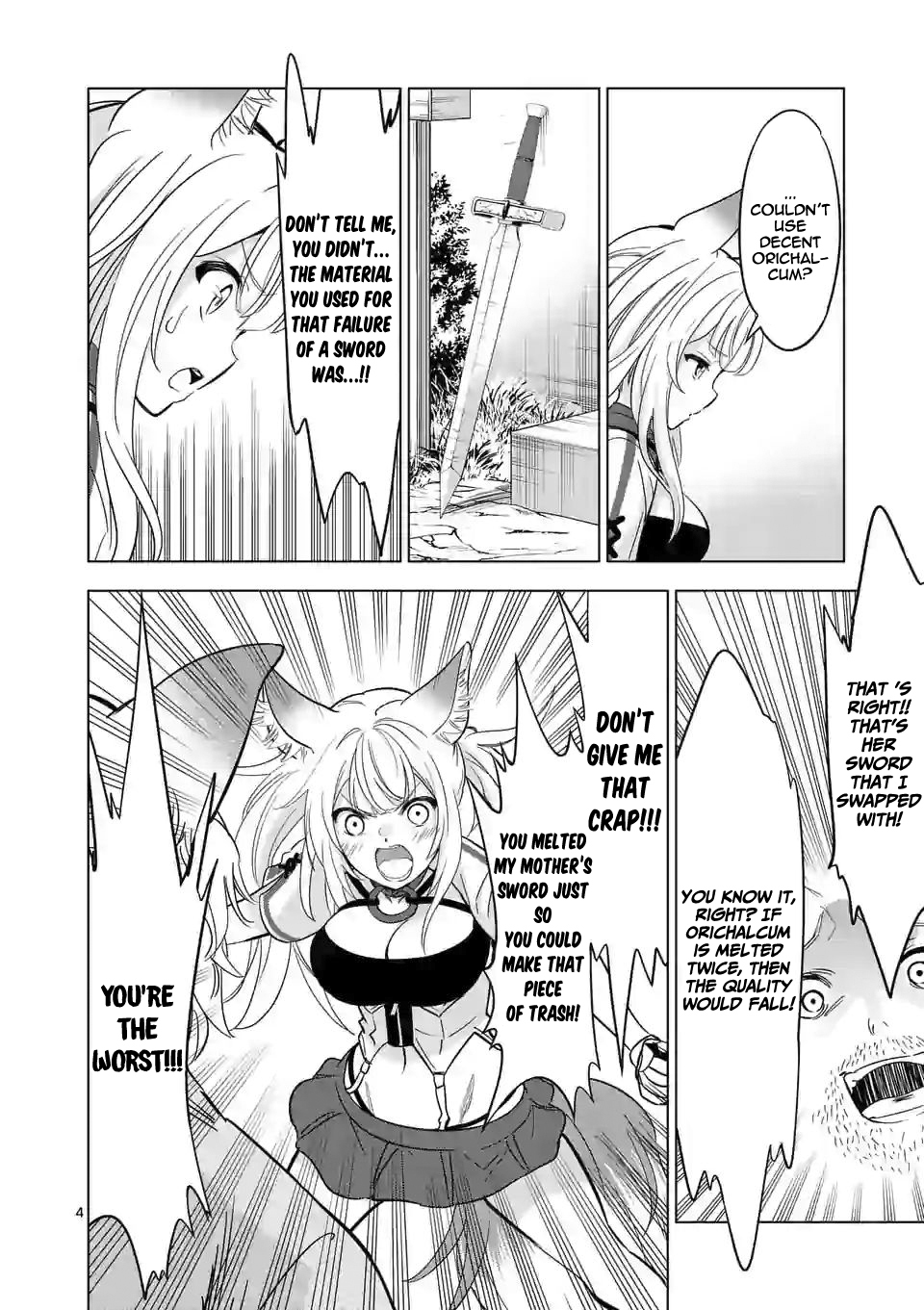 Shijou Saikyou Orc-san no Tanoshii Tanetsuke Harem Zukuri Chapter 36.1 image 4