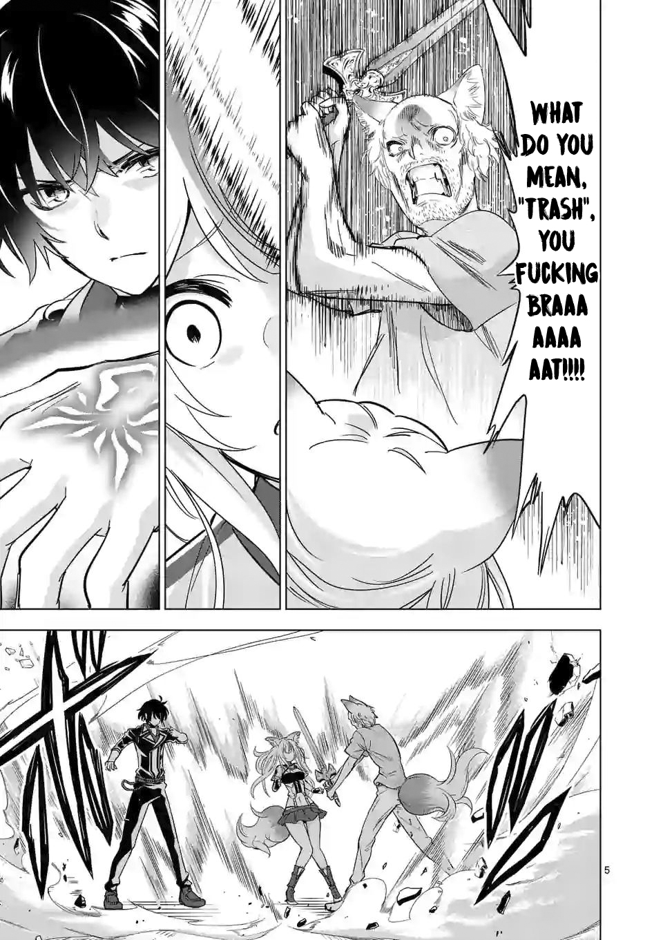 Shijou Saikyou Orc-san no Tanoshii Tanetsuke Harem Zukuri Chapter 36.1 image 5