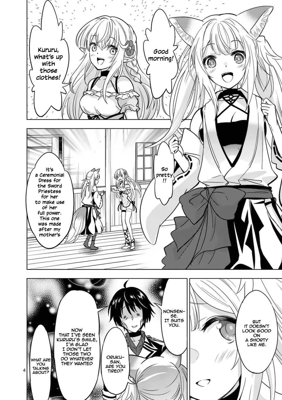 Shijou Saikyou Orc-san no Tanoshii Tanetsuke Harem Zukuri Chapter 37 image 3