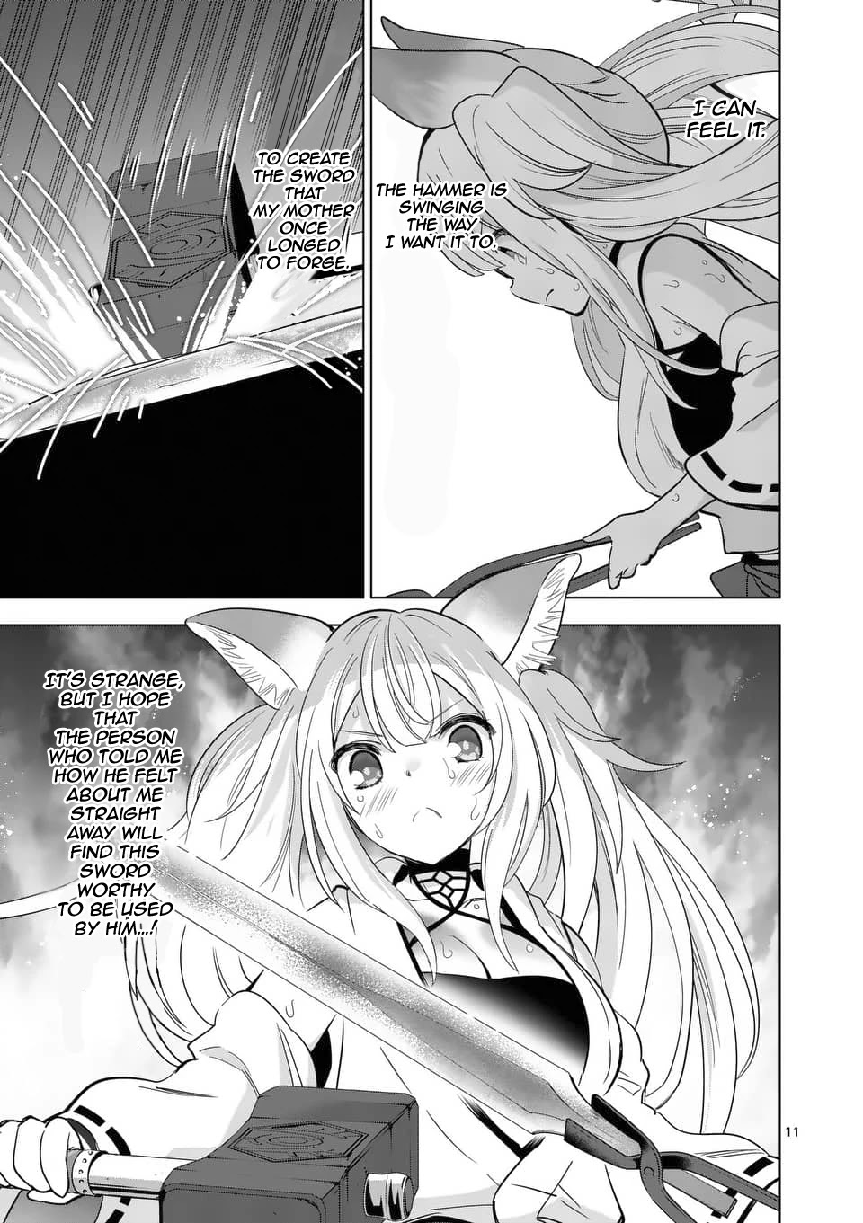 Shijou Saikyou Orc-san no Tanoshii Tanetsuke Harem Zukuri Chapter 38.1 image 11