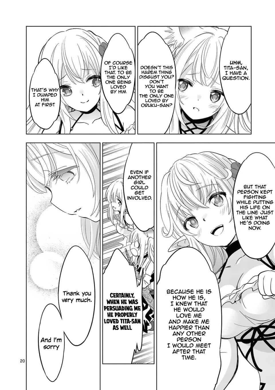 Shijou Saikyou Orc-san no Tanoshii Tanetsuke Harem Zukuri Chapter 38.2 image 9
