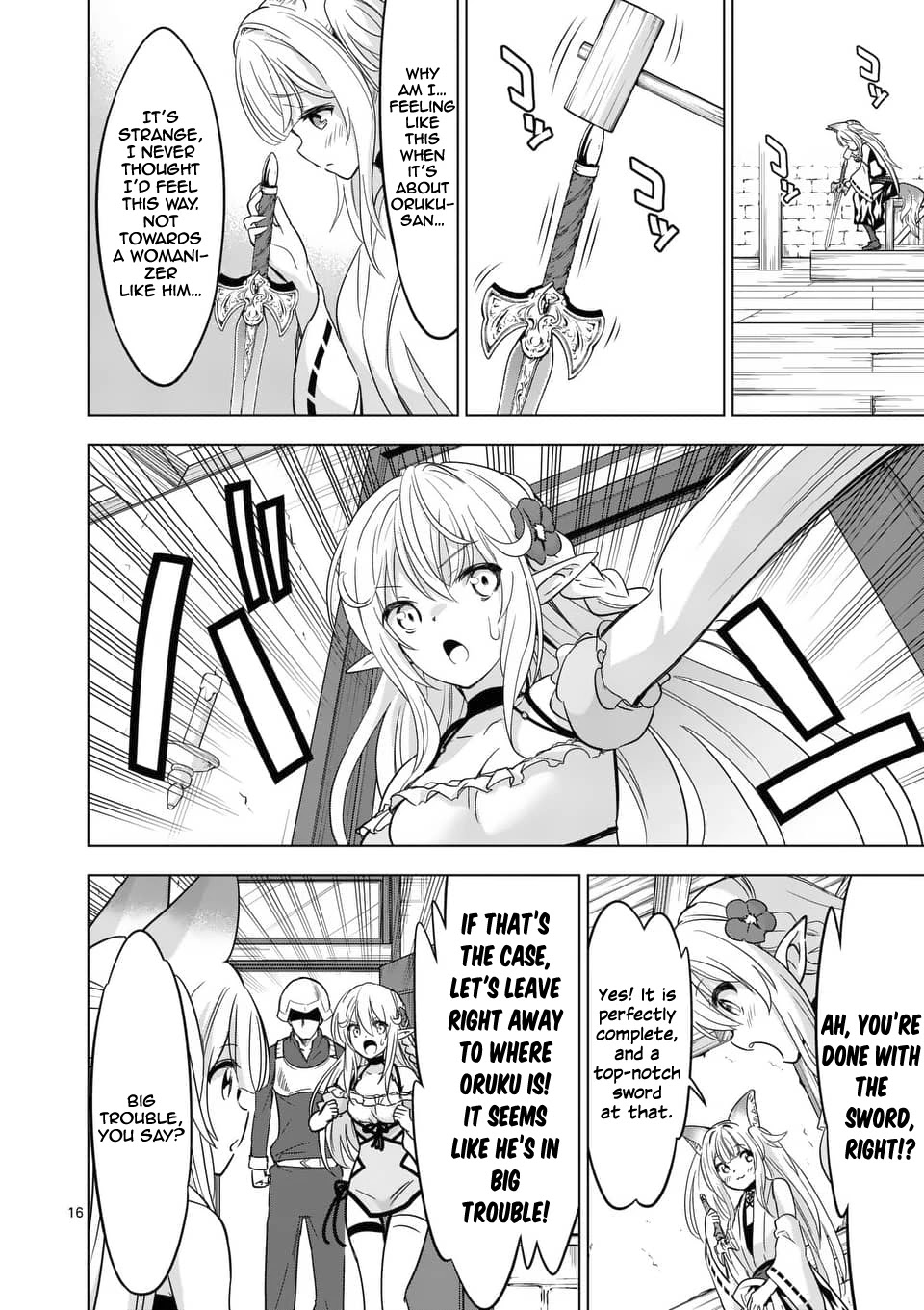 Shijou Saikyou Orc-san no Tanoshii Tanetsuke Harem Zukuri Chapter 38.2 image 5