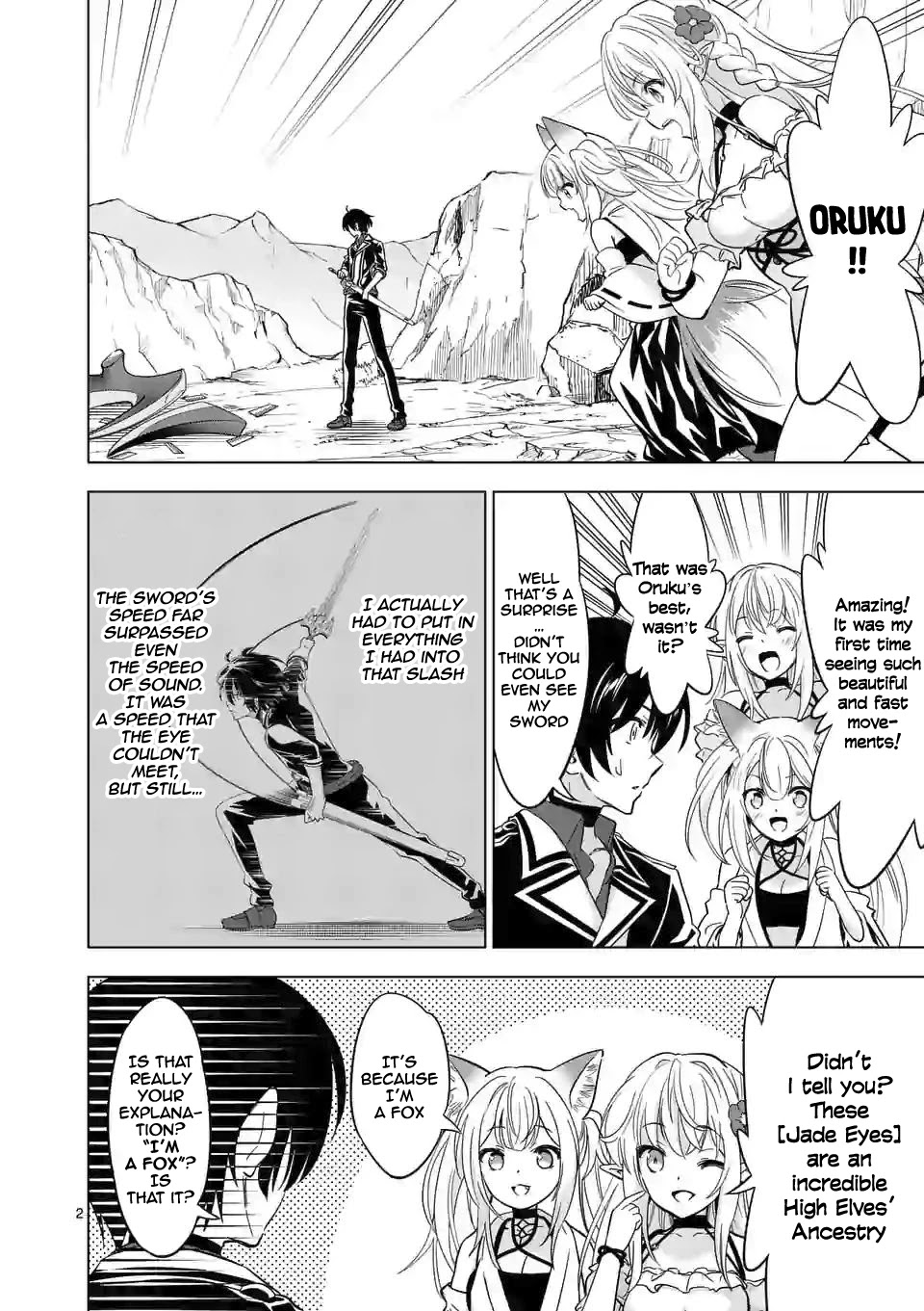 Shijou Saikyou Orc-san no Tanoshii Tanetsuke Harem Zukuri Chapter 40 image 2