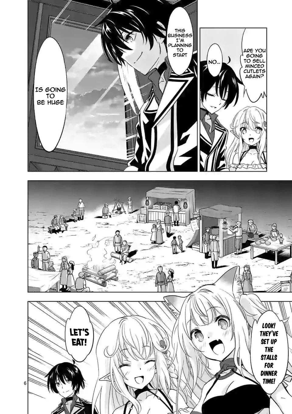 Shijou Saikyou Orc-san no Tanoshii Tanetsuke Harem Zukuri Chapter 41.1 image 6