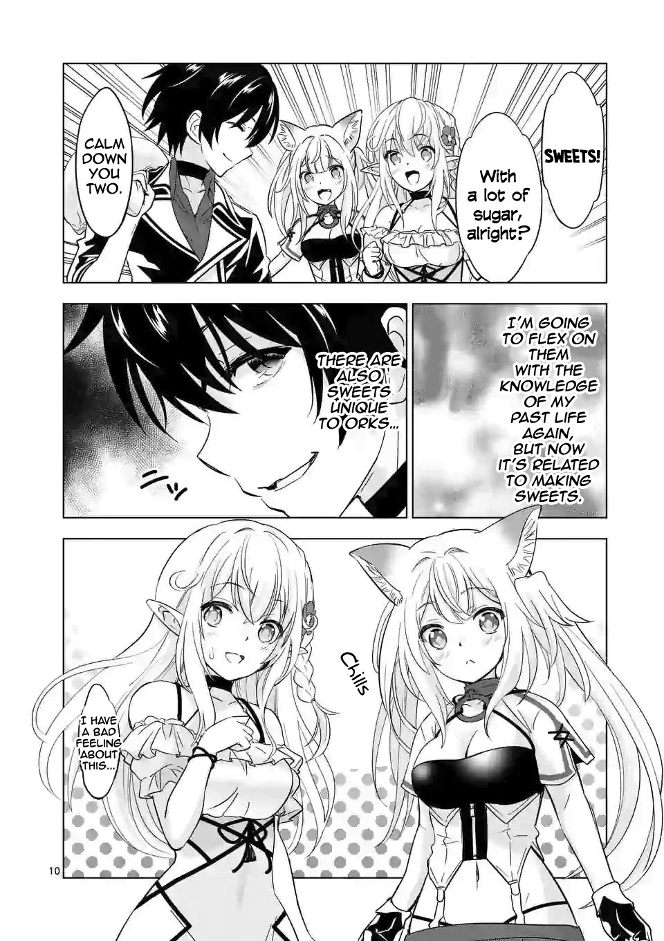Shijou Saikyou Orc-san no Tanoshii Tanetsuke Harem Zukuri Chapter 44 image 9
