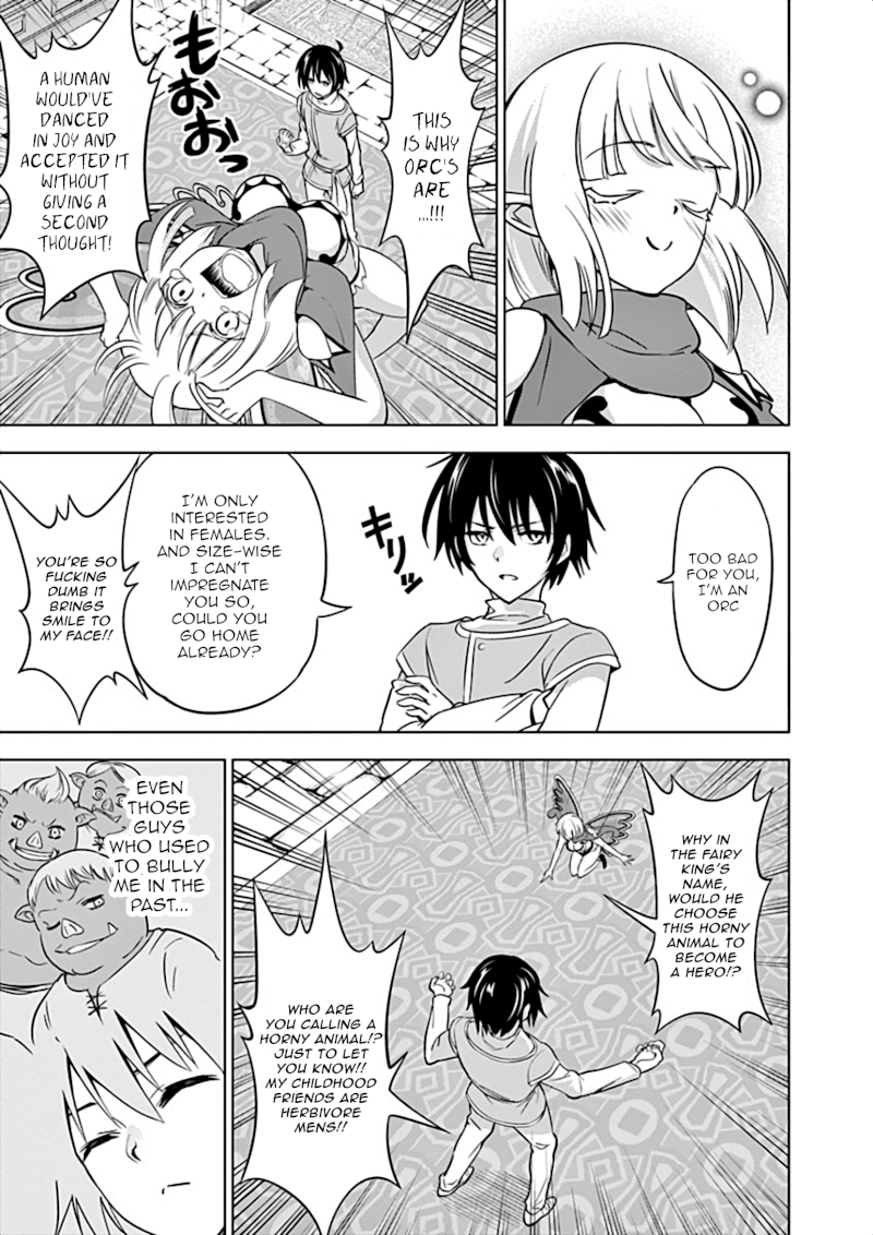 Shijou Saikyou Orc-san no Tanoshii Tanetsuke Harem Zukuri Chapter 7 image 3