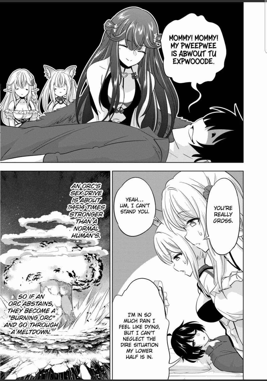 Shijou Saikyou Orc-san no Tanoshii Tanetsuke Harem Zukuri Chapter 79 image 4