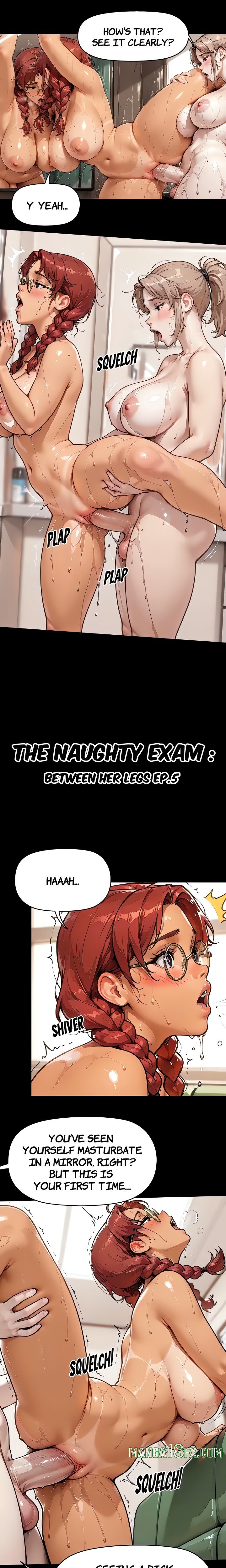 THE NAUGHTY EXAM꞉ Between Her Legs (Uncensored) Chapter 5 image 0