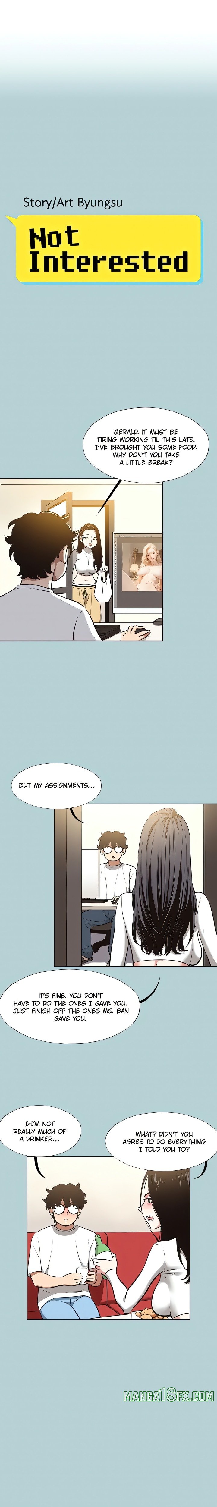 Not Interested Chapter 9 image 0