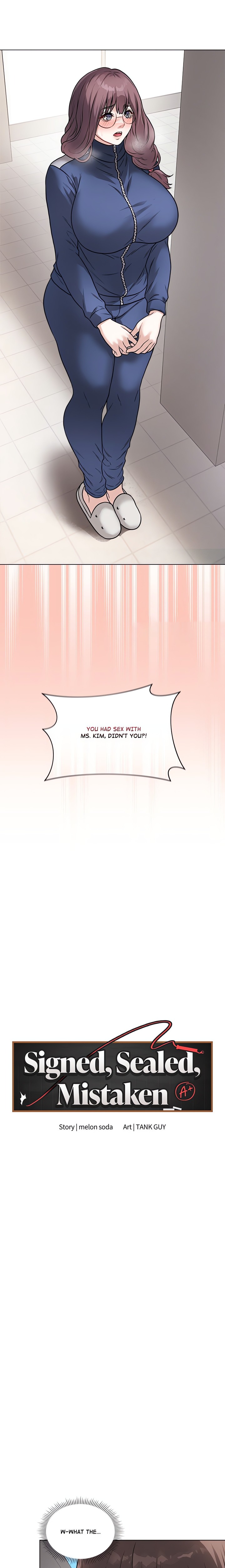 Signed, Sealed, Mistaken (Uncensored) Chapter 12 image 0