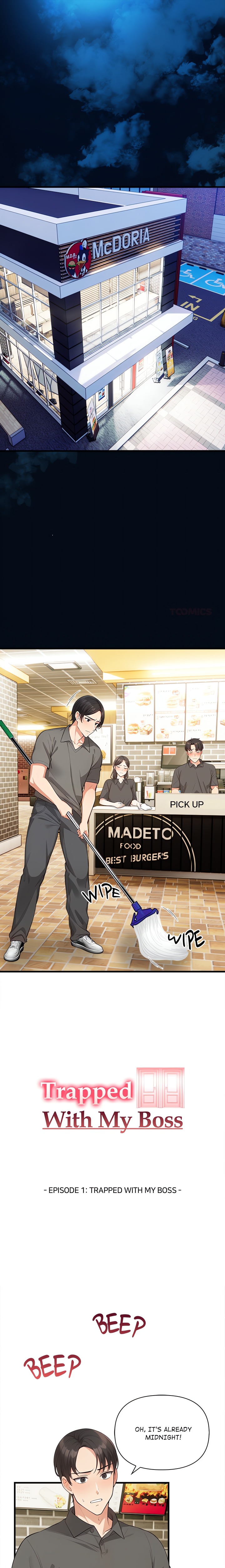 Trapped With My Boss Chapter 1 image 0