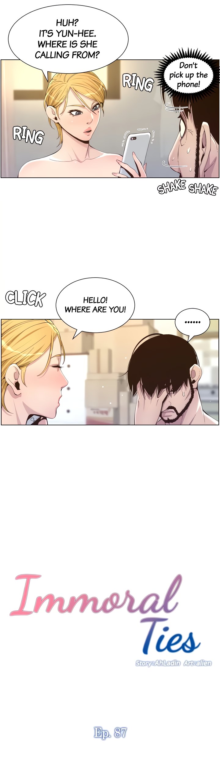 Immoral Ties Chapter 87 image 6