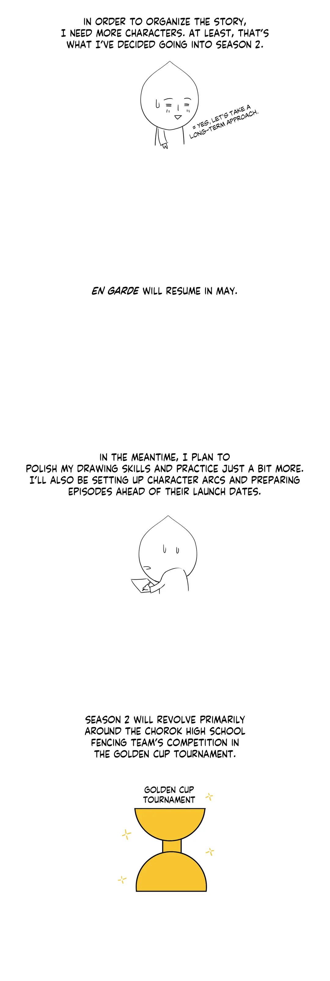 En Garde Chapter 47.5 - Epilogue: Season 1 Creator's Note image 5